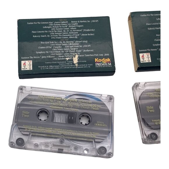 The Sound And The Spirit Sampler VTG Cassette Tape Set‎ 1996 Lot of 2 - Picture 5 of 6
